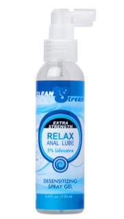 Relax Extra Strength Anal Lube - 4.4 oz