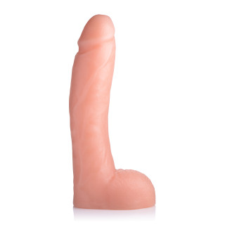 10 Inch Cock Lock Dildo with Balls