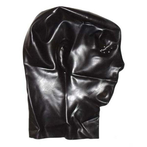 Latex Anatomical Mask with Perforated Eyes -IN STOCK-