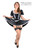 French Maid Dress / Ladies Waitress Outfit UN17 -IN STOCK-