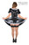 French Maid Dress / Ladies Waitress Outfit UN17 -IN STOCK-