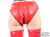 Gathered Rubber Briefs PA57 -IN STOCK-