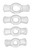 Size Matters Endurance Penis Ring Set - Clear