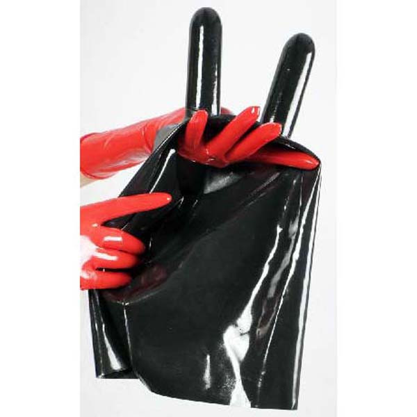 Latex Hotpants with Two Internal Sheaths -IN STOCK-