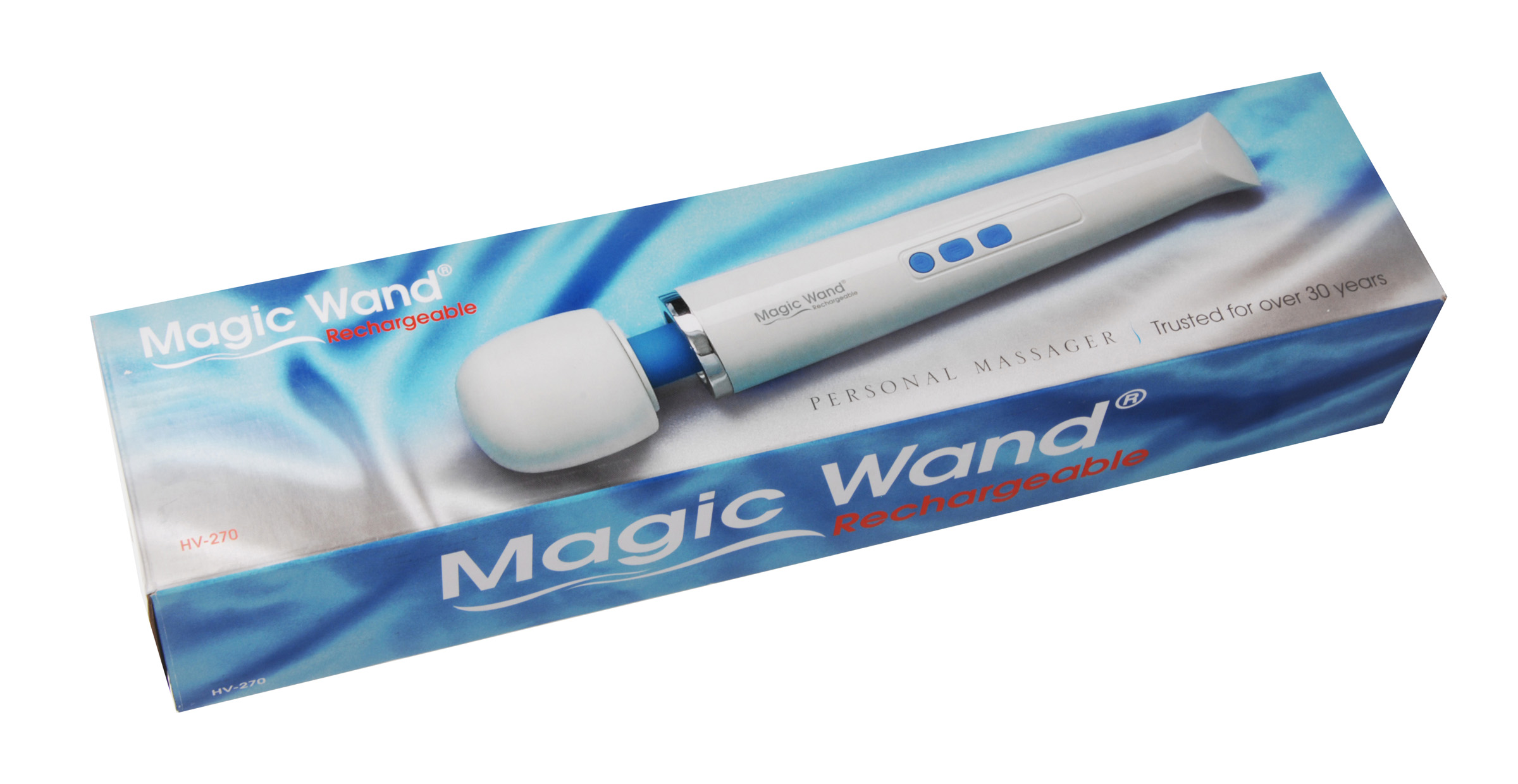 Wand Essentials Diamond Head Rechargeable Silicone Wand Massager