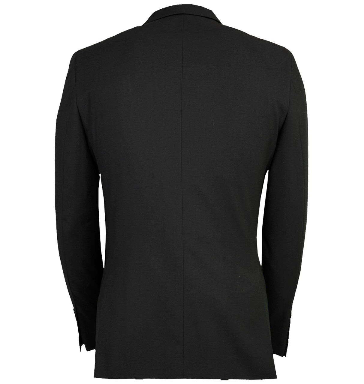 Franco Ricci Luxury 3 Piece Vested Slim Fit Suit Black