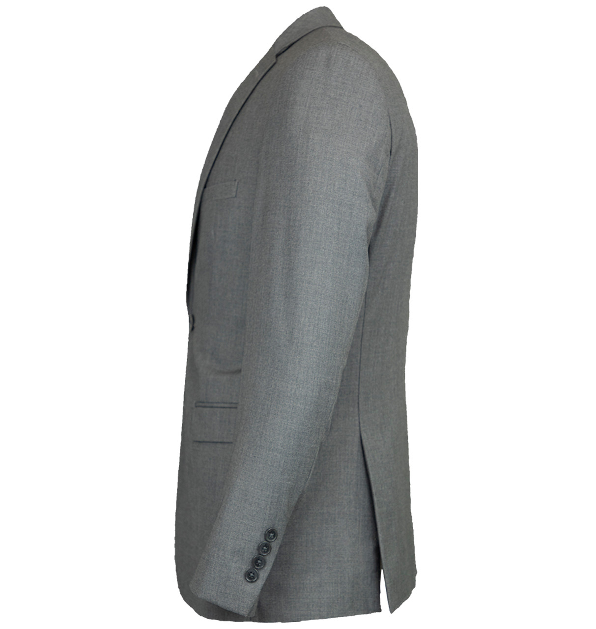 Franco Ricci Luxury 3 Piece Vested Slim Fit Suit Light Grey