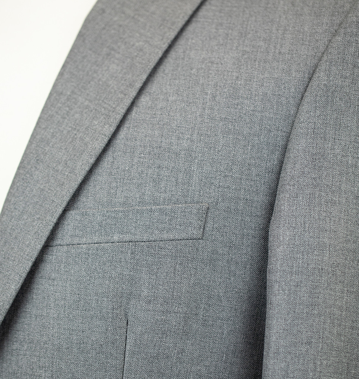 Franco Ricci Luxury 3 Piece Vested Slim Fit Suit Light Grey