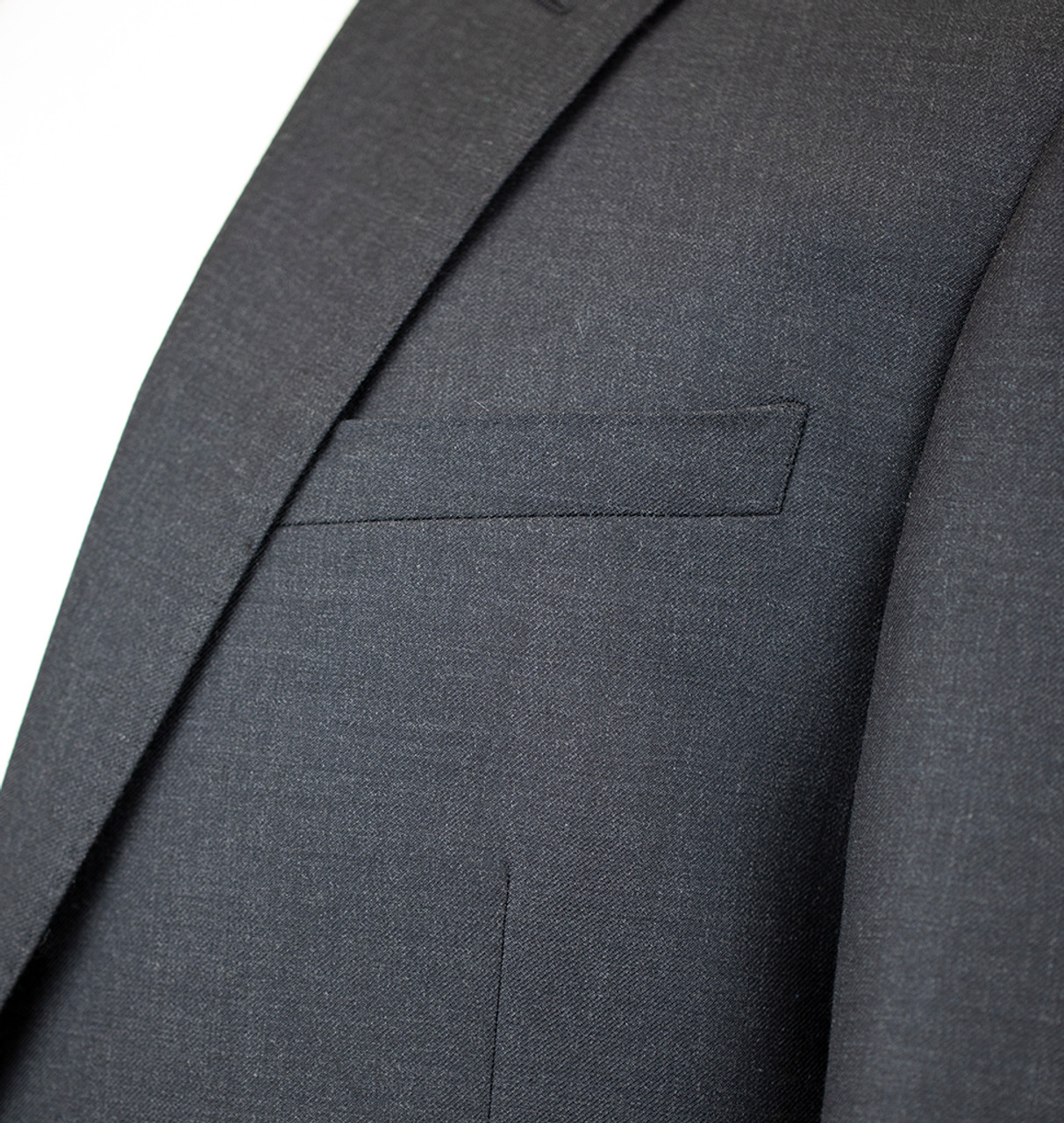 Cornelli Cashmere Blend 2 Piece Suit Modern Fit Charcoal