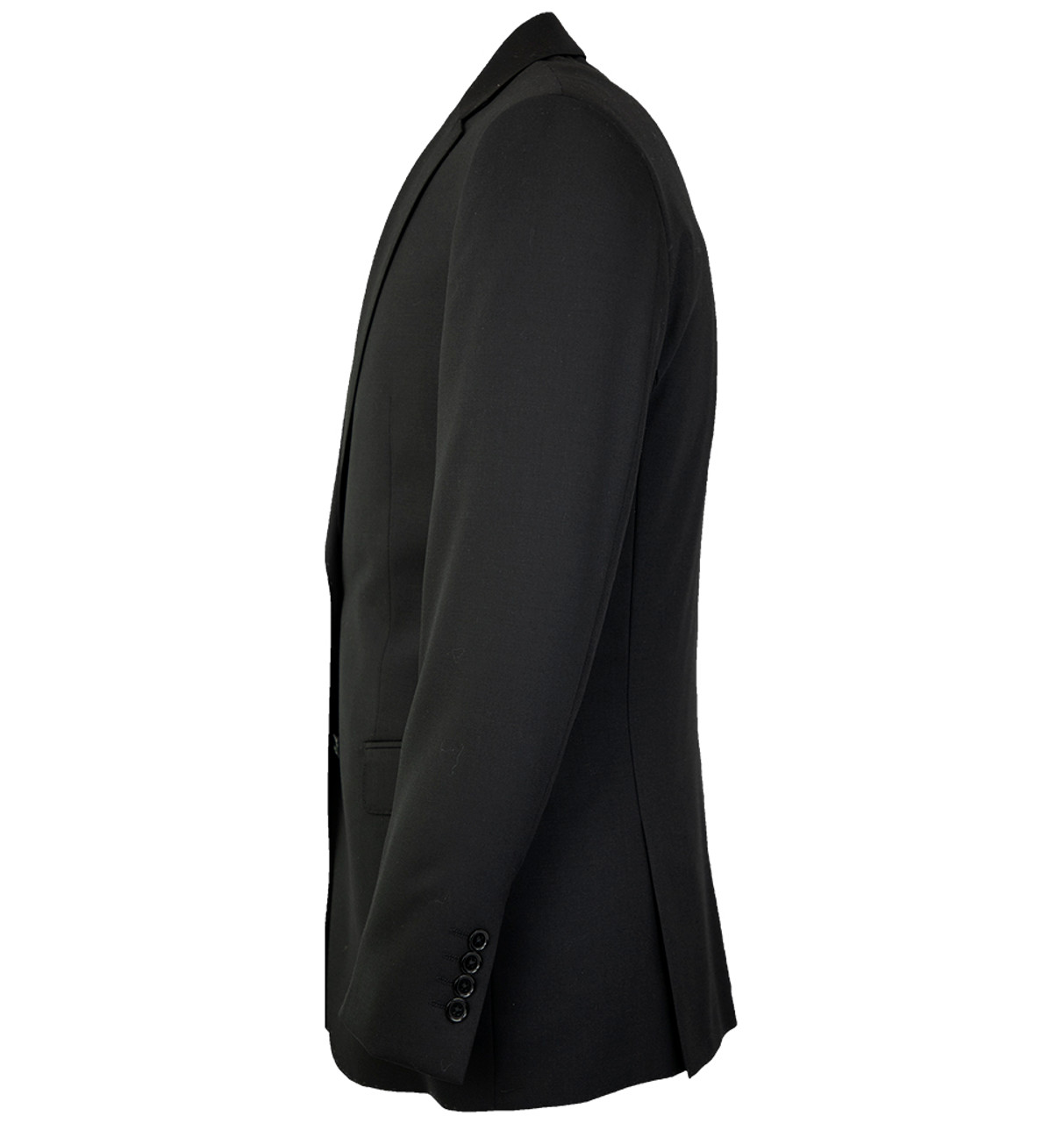 Cornelli Cashmere Blend 2 Piece Suit Modern Fit Black