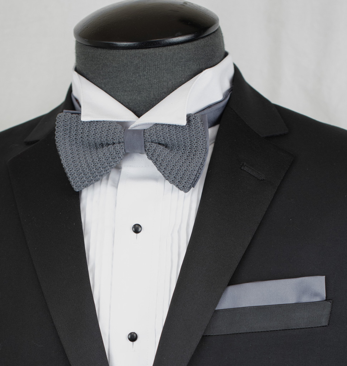 Black Basic Pre-Tied Bow Tie, In stock!