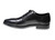 Cornelli Men's 100% Leather Upper Black Shoe - Lace Up - Brogue OC340BLK(OC340BLK)