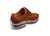 Cornelli Men's 100% Leather Upper Cognac Shoe WIDE - Lace Up - Cap Toe OC331WCOG(OC331WCOG)