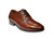 Cornelli Men's 100% Leather Upper Cognac Shoe - Lace Up - Cap Toe OC330COG(OC330COG)