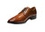 Cornelli Men's 100% Leather Upper Cognac Shoe - Lace Up - Oxford OC310COG(OC310COG)
