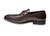 Cornelli Men's 100% Leather Upper Dark Brown Shoe - Slip On - Bit Loafer OC315DBR(OC315DBR)