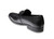 Cornelli Men's 100% Leather Upper Black Shoe - Slip On - Bit Loafer OC315BLK(OC315BLK)