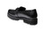 Cornelli Men's 100% Leather Upper Black Shoe - Slip On - Bit Loafer Thick Sole OC500BLK(OC500BLK)