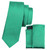 Solid Tie and Handkerchief Set Mermaid Green