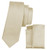 Solid Necktie and Handkerchief Champagne IC2000N7F