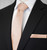 Solid Tie and Handkerchief Set GoldMT