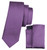 Solid Tie and Handkerchief Set Lavender