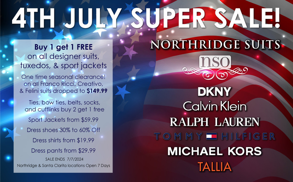 Men's Suits & Tuxedos Northridge Suit Outlet, CA