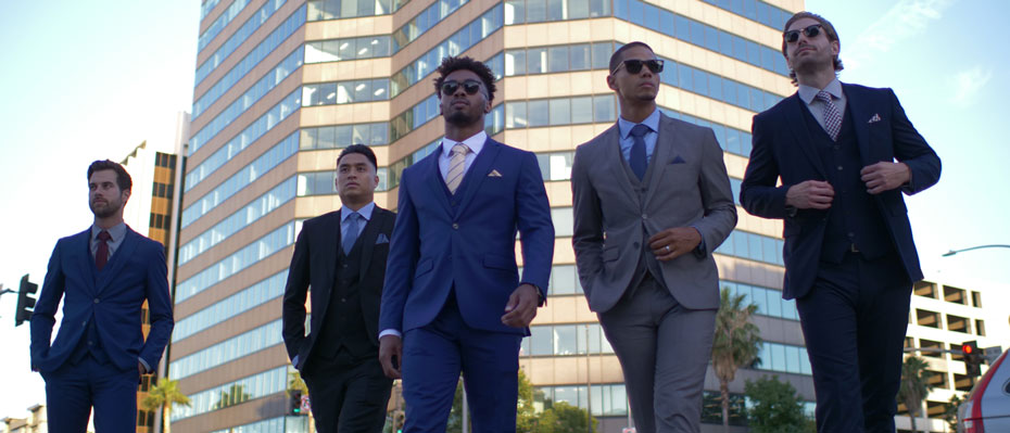 5 suited men