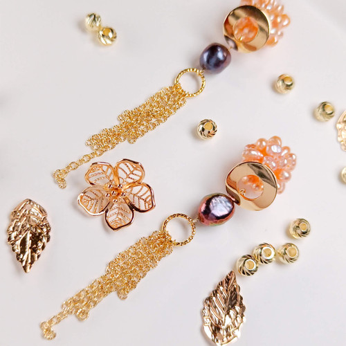 Beebeecraft 40 pièces de Boucles d'oreilles Plaquées Or 18K avec