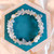 bracelet jonc inoxydable avec labradorite, quartz clair, perles baroques et accessoires dorés
