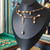 Choker "Onde Baroque" – Collier de Créateur en Wire Art et Perles de Culture Uniques