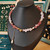 Choker "Éclat Naturel" – Collier de Créateur Ajustable avec Pierres Naturelles et Perle D'eau douce
