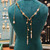 ​Collier Modulable "Infinité" – Perles Baroques, Citrine & Quartz