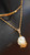 Collier Double Rang "Rameau Baroque" – Perle Majestueuse & Branche Dorée