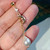 ​Boucles d'Oreilles Pendantes Lune & Perles Baroques