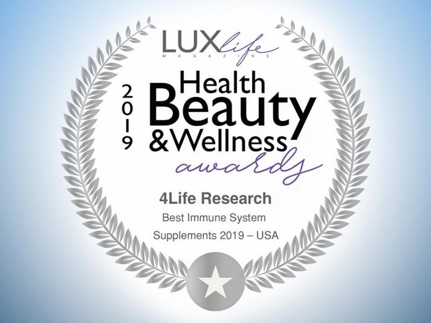 LUXlife Magazine names 4Life the 2019 Best Immune System Supplements