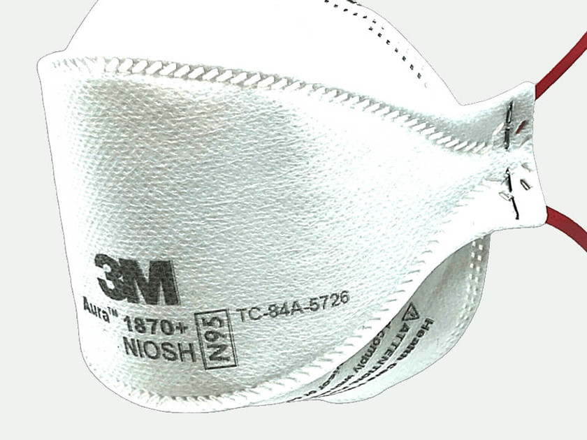 New Product: 3M 1870+ N95 Surgical Mask & Respirator