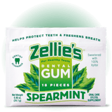 Zellie's Xylitol Dental Gum Pouch Family - 18 count