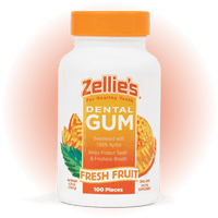 Zellie's Xylitol Dental Gum Family - 100 Count Jar