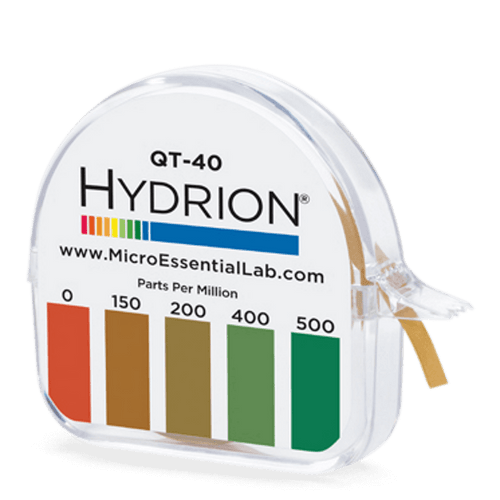 Hydrion Quat 146 0-500 ppm Test Paper - 4.5 Metre Quaternary Test Paper