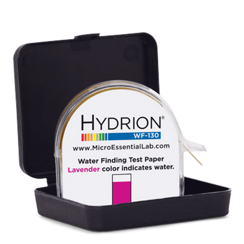 Hydrion Water Finder Test Kit - 15.2 Metre Water Presence Test Paper
