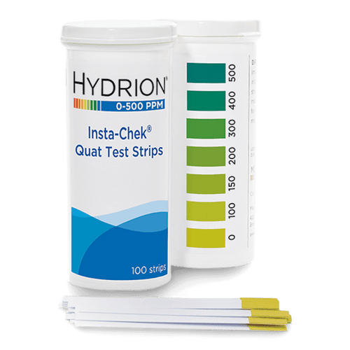 Hydrion Quat 0-500 Test Kit