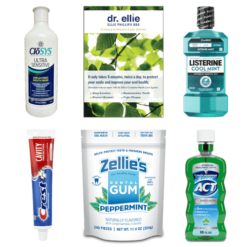 Dr. Ellies Complete Mouth Care System with Zellies Xylitol Dental Gum