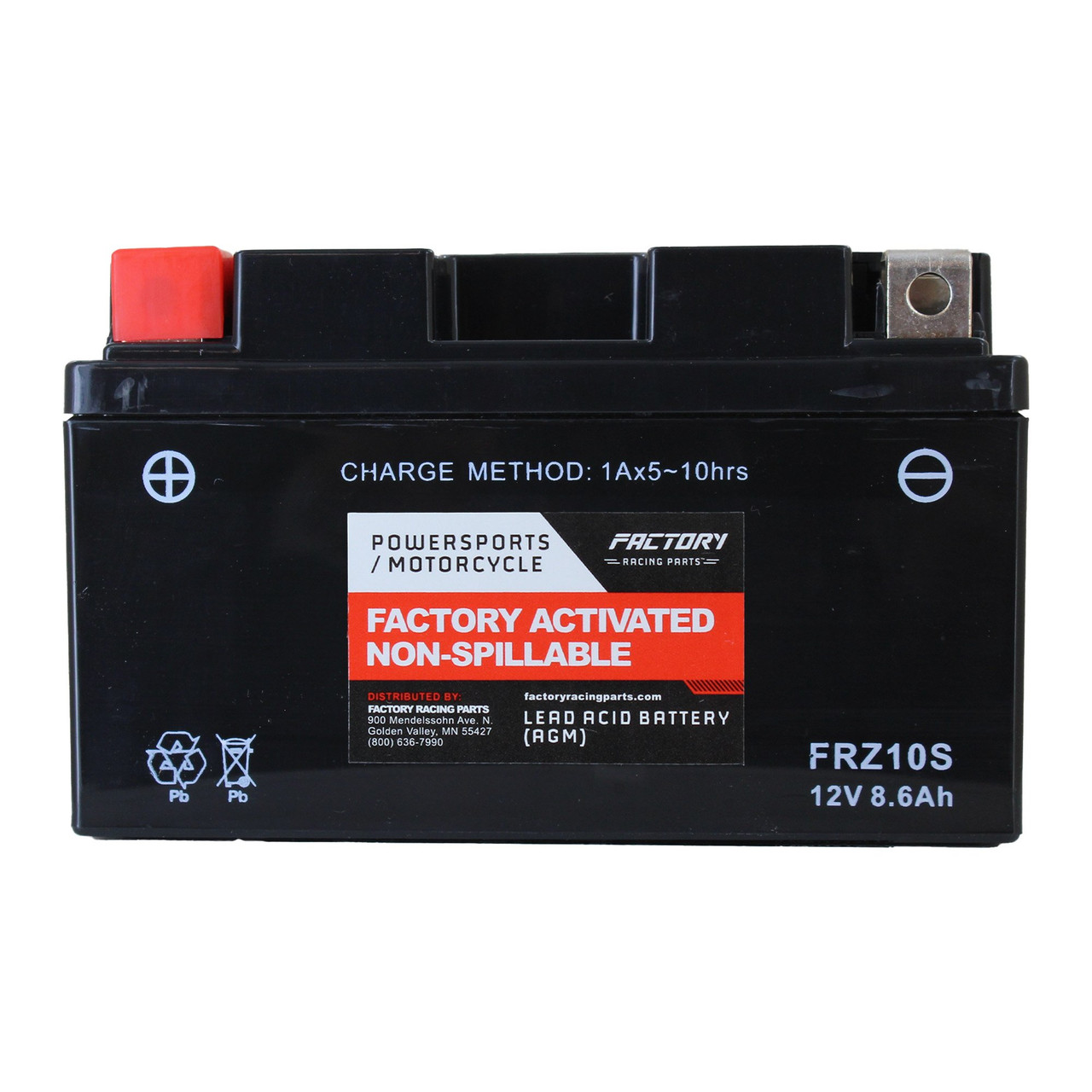 にんにん FRP FRZ10S AGM Battery – YTZ10S, BTZ10S