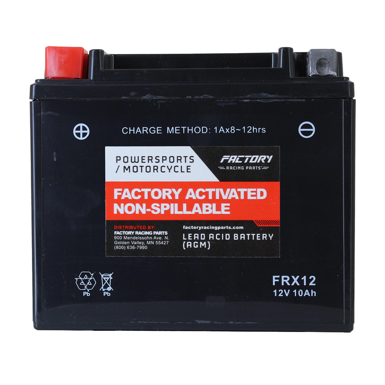 FRP FRX12 AGM Battery – YTX12, YTX12-BS, BTX12-BS