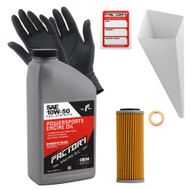 Factory Racing Parts 10W50 Oil Change Kit Fits KTM 530 EXC/XC-W 2008-2012, 530 EXC-R/XCR-W 2008 2009 - 1 Quart