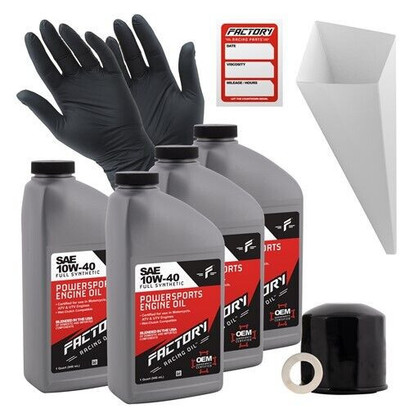 Factory Racing Parts 10W40 4Qt Oil Change Kit Fits Honda VT700C VT1100C Shadow Factory Racing Parts 10W40 4Qt Oil Change Kit Fits Honda VT700C VT1100C Shadow