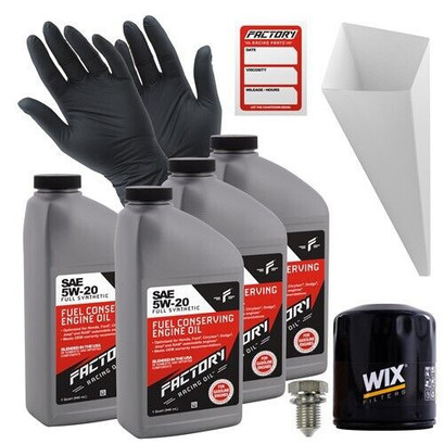 Factory Racing Parts Oil Change Kit Fits Mazda B2300 2.3L L4 2006-2010 5W-20 Full Synthetic Oil - 4 Quarts Factory Racing Parts Oil Change Kit Fits Mazda B2300 2.3L L4 2006-2010 5W-20 Full Synthetic Oil - 4 Quarts