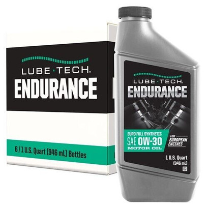 Lube-Tech Endurance Euro Full Synthetic 0W-30 Motor Oil - 1 Quart - Case of 6 Lube-Tech Endurance Euro Full Synthetic 0W-30 Motor Oil - 1 Quart - Case of 6