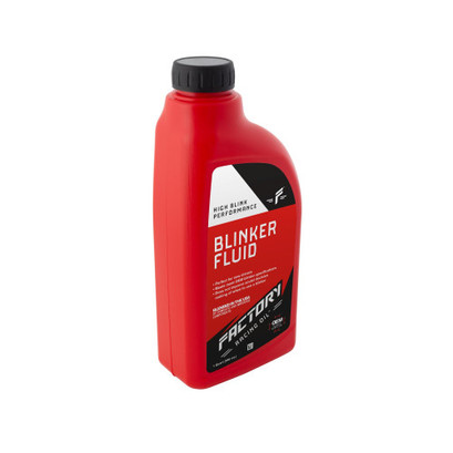 High Performance Blinker Fluid – All Season Formula – Works For Most Makes & Models – Gag Gift – Dad Joke – Car Guy Prank – 1 Quart (Empty) Bottle